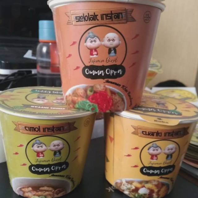 

Cuanki instan Omma Oppa Jajanan "khas Bandung