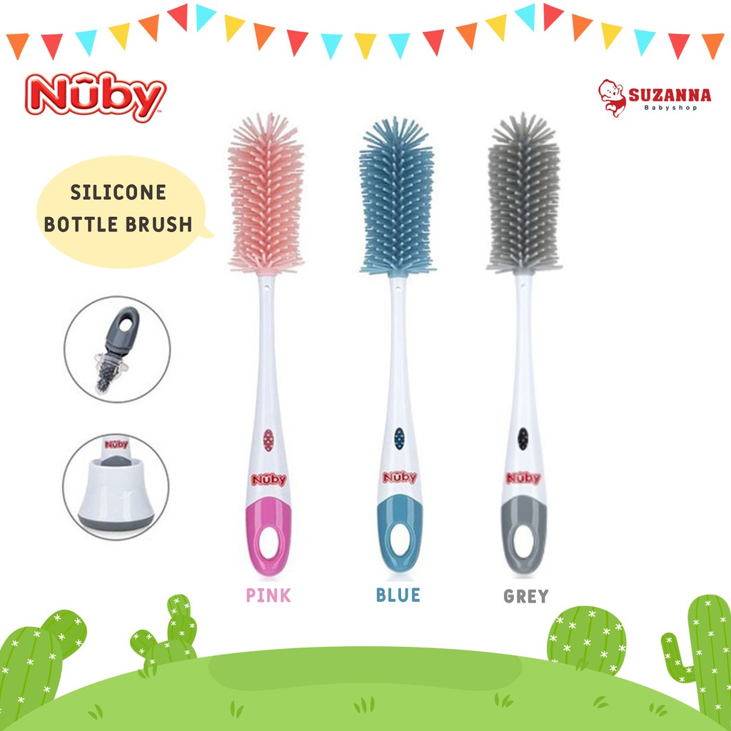 Nuby Silicone Bottle & Nipple Brush