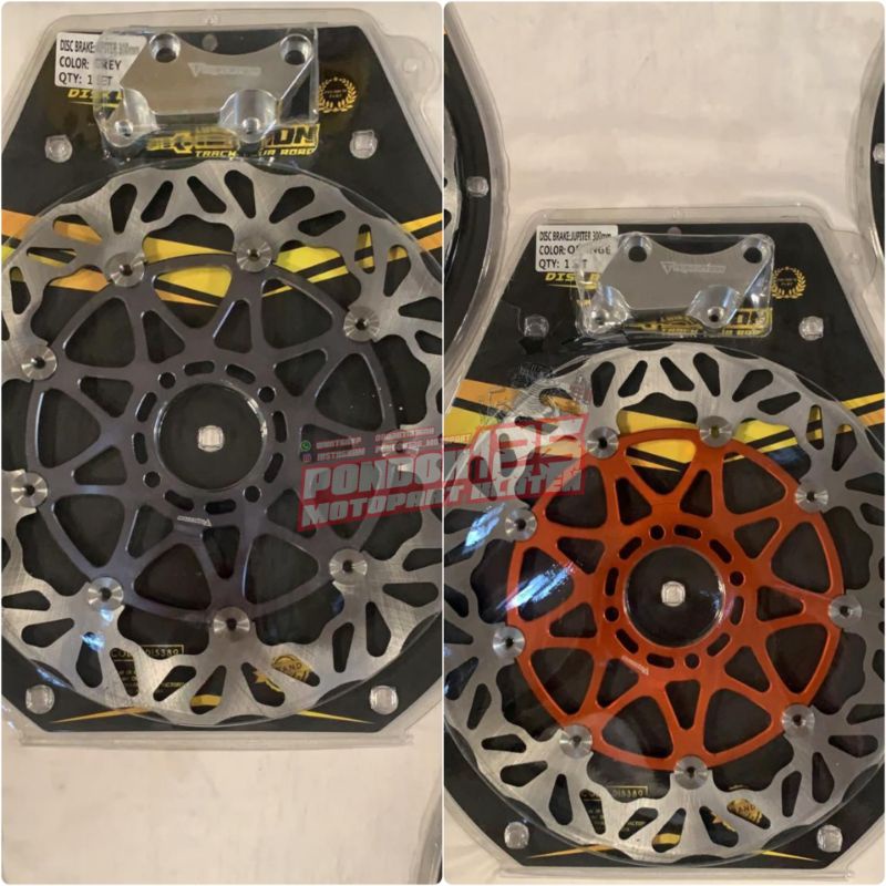 Piringan Disc Cakram Tracktion Floating model TDR Moto1 300mm F1ZR Jupiter Rx King