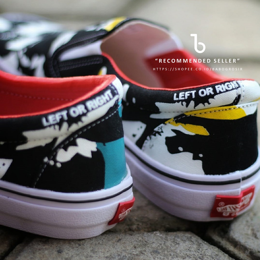 PROMO Sepatu Slip On Pria dan Wanita | Vans Slip On SF V66 Zine Premium TOP Quality