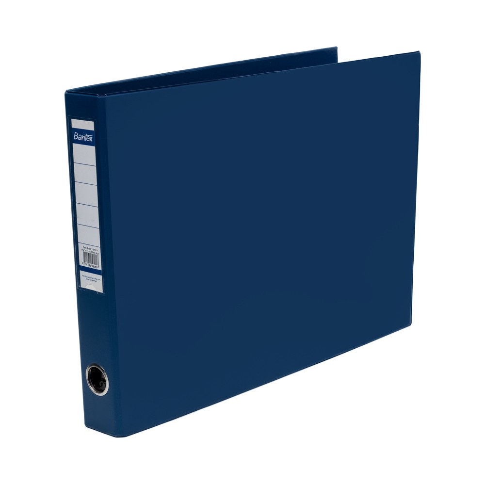 

[Zada] Bantex Computer Data Ring Binder 14 7/8 x 11" 4B 35mm Blue 1594 01