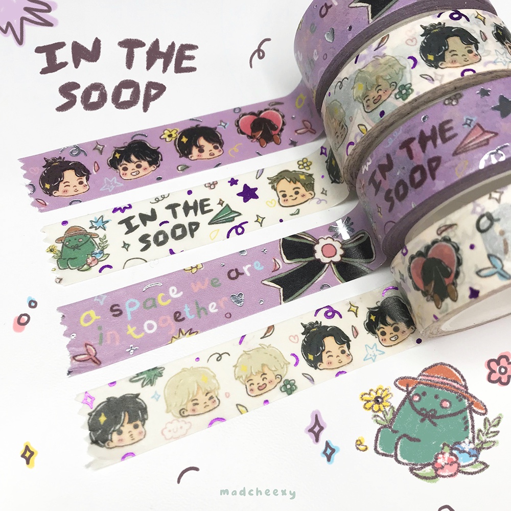 

BTS In The Soop Washi Tape