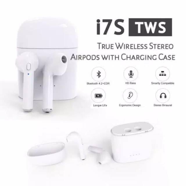 Earphone Bluetooth i7s Tws / Headset Bluetooh Tws - i7S