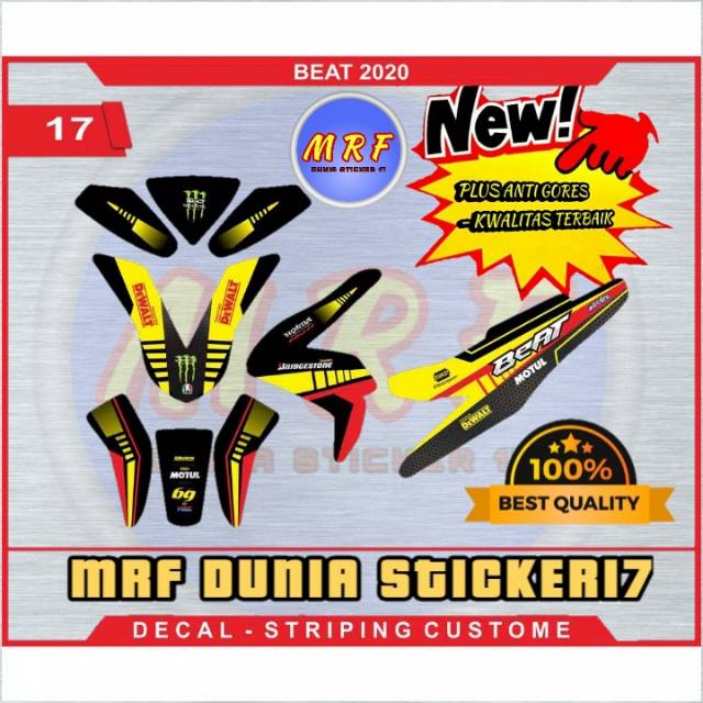 decal beat 2020 stiker decal beat 2020 decal stiker beat 2020 stiker motor beat 2020 beat 2020 17
