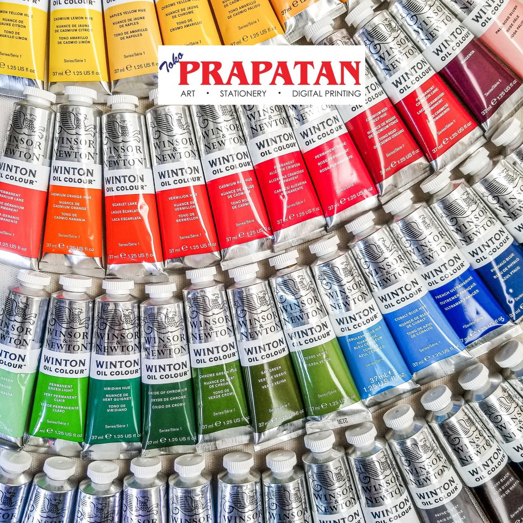 Winsor & Newton Oil Colour 37ml / Cat Minyak Winsor