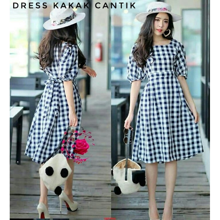 DRESS KAKAK CANTIK 3Warna