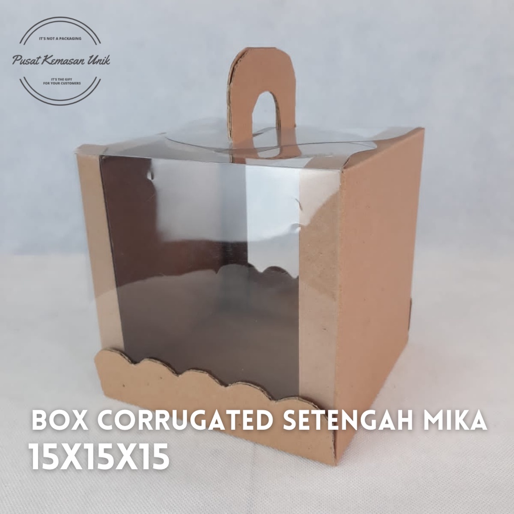 

(20PCS) DUS KUE KERING, KARDUS LEBARAN, BOX SETENGAH MIKA 15X15X15