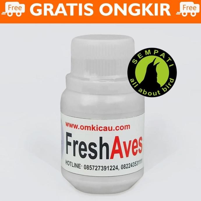 FRESH AVES OM KICAU OBAT BURUNG SAKIT BULU KUSAM JAMURAN MENGATASI