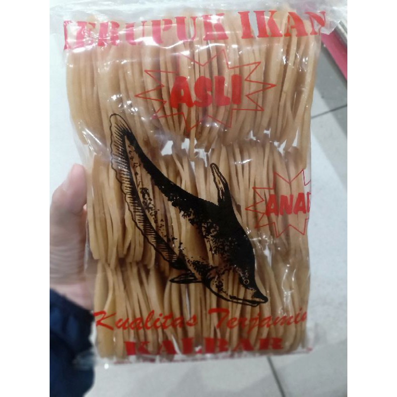 

KRUPUK IKAN BELIDAK "ANAI" 800g