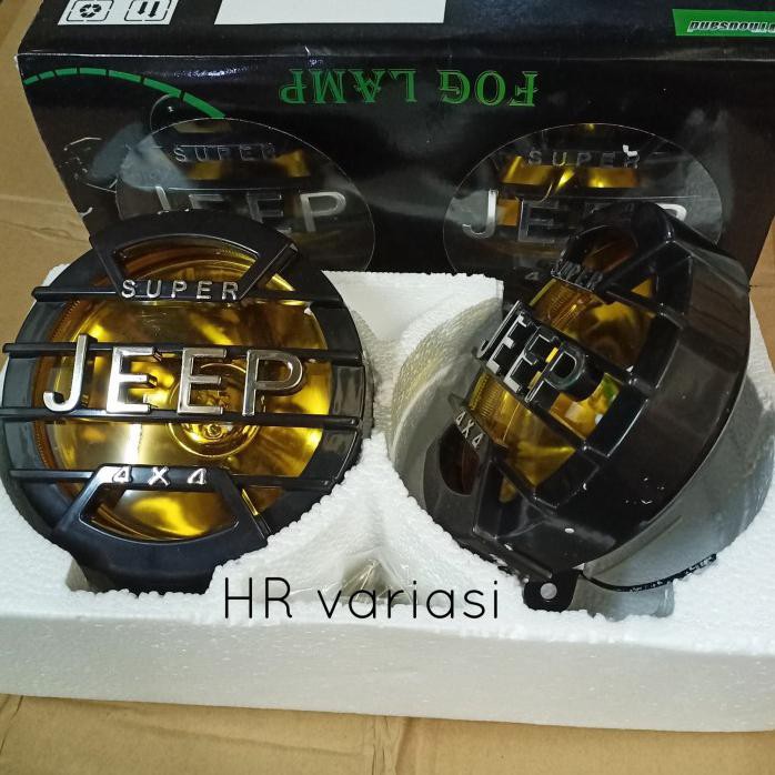 LAMPU JEEP 4X4 MOBIL-MOTOR LAMPU TEMBAK OFFROAD TEMBUS KABUT