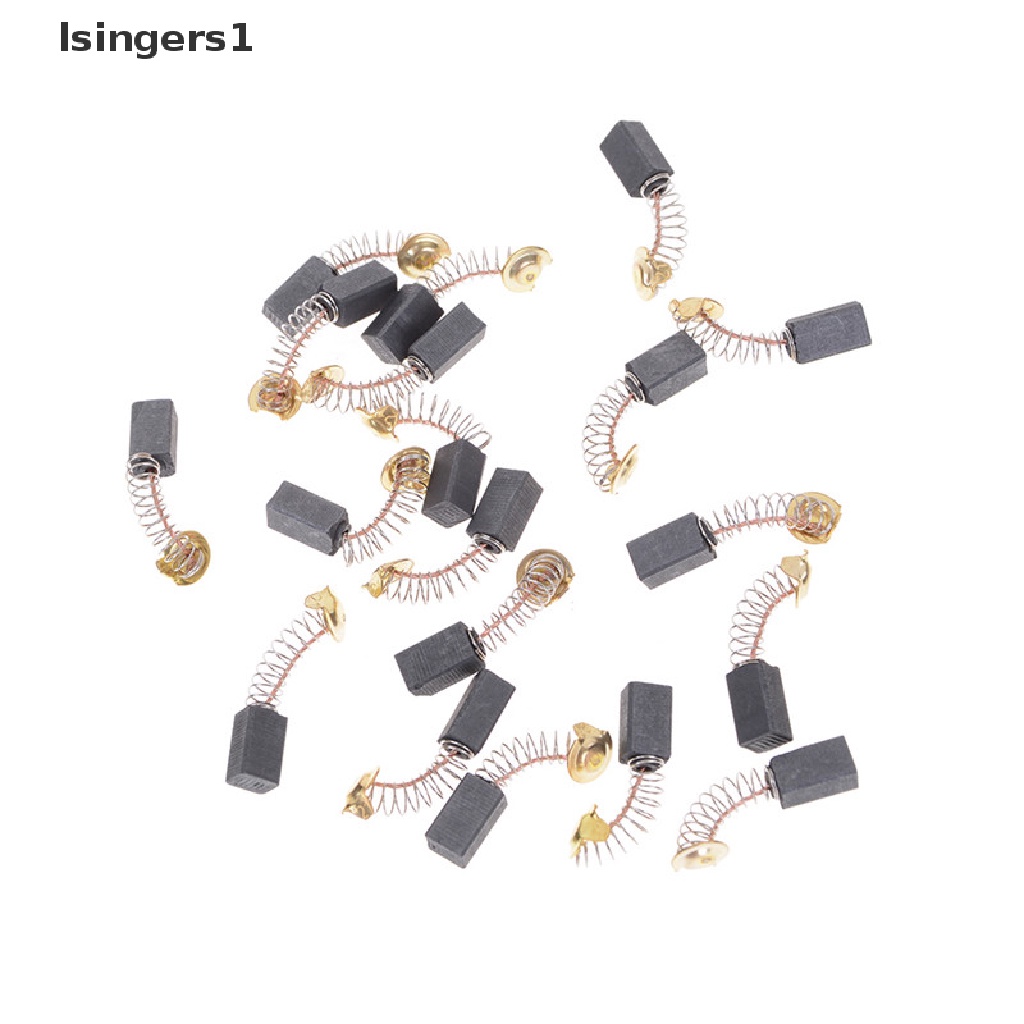 (lsingers1) 20pcs / Set Brush Karbon Pengganti 6.5x7.5x13.5mm Untuk Reparasi Motor Elektrik