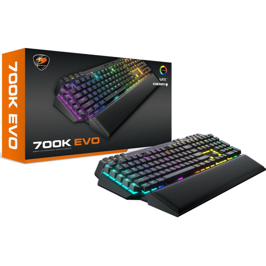 COUGAR 700K EVO RGB CHERRY MX RED MECHANICAL GAMING KEYBOARD