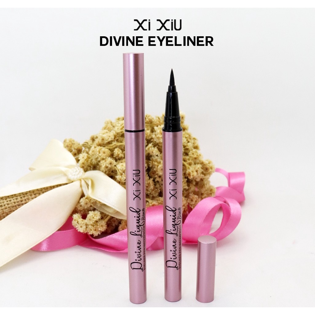 Xi XiU DIVINE LIQUID EYELINER PEN WATERPROOF BLACK