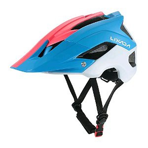 HELM SEPEDA MTB LIXADA   BLUE  WHITE  RED Terbaik