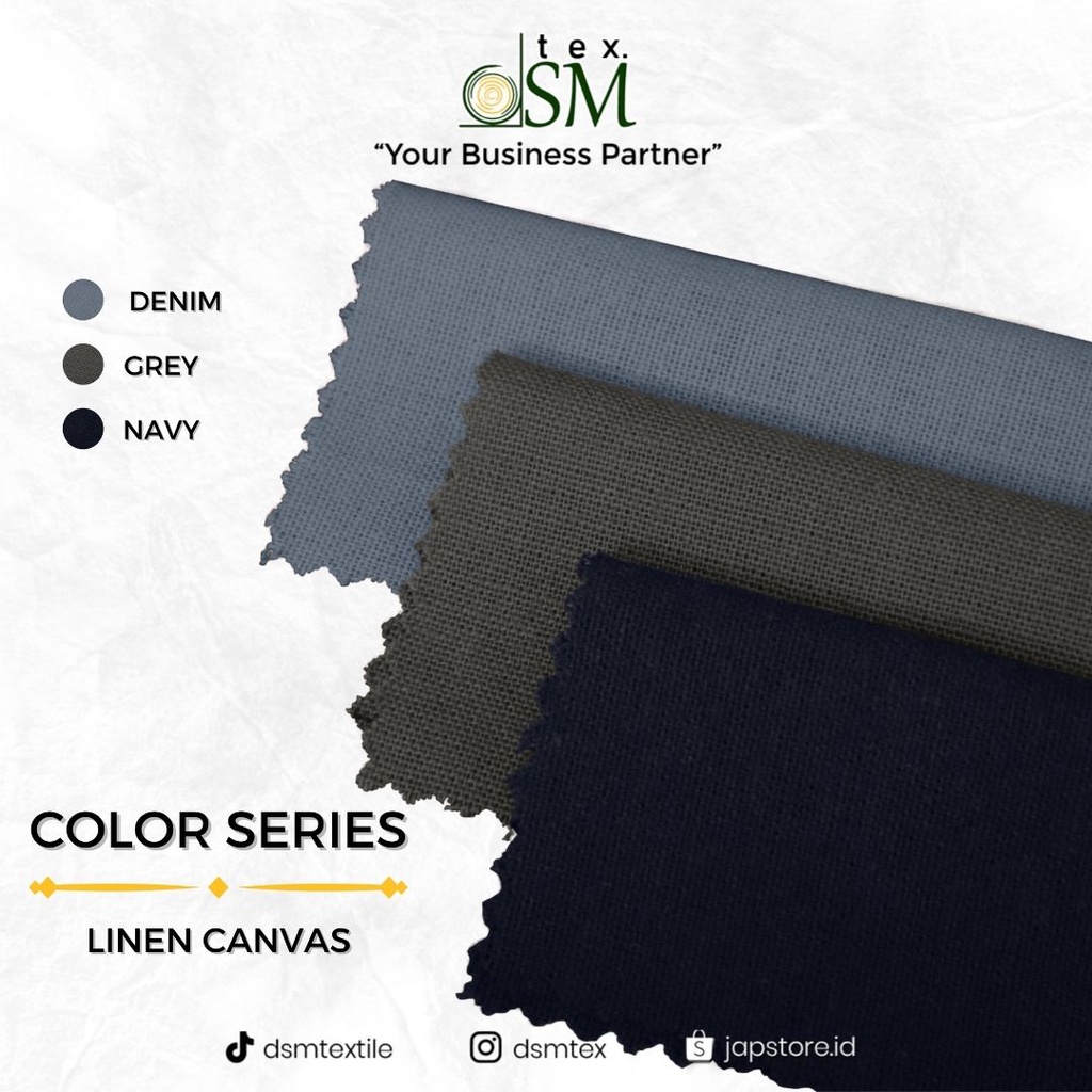 NEW PRODUCT!! LINEN CANVAS PREMIUM (MIN PEMBELIAN 1 MTR)