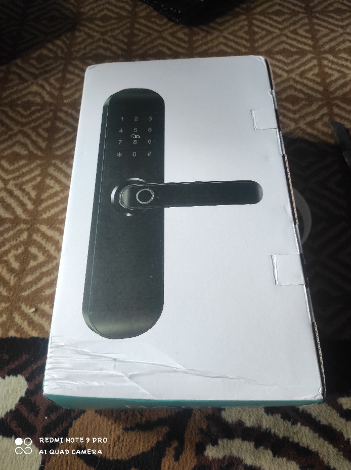 Bardi Smart Home Door Lock Handle Rfid-fingerprint Waterproof