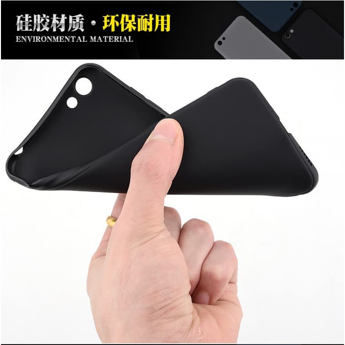 BARU  Soft Case Slim Black Matte Samsung A6 2018 A600 Ultrathin Blackmatte