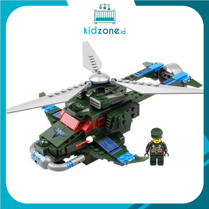 MAINAN BRICK 251PCS FLASH FREEZE AIRPLANE