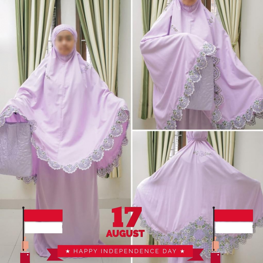 Mukena Bordir Tasik Topsilk