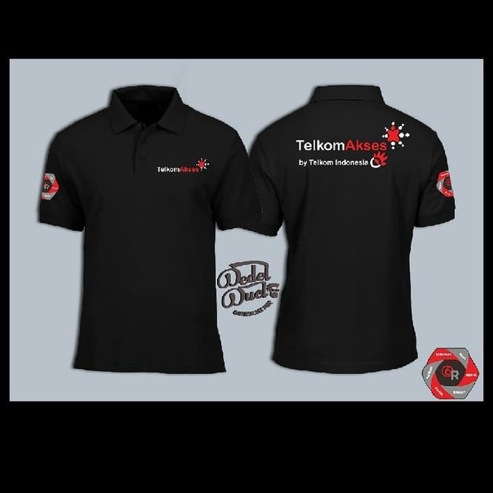 kaos kerah/polo shirt/baju keren TELKOM AKSES 02