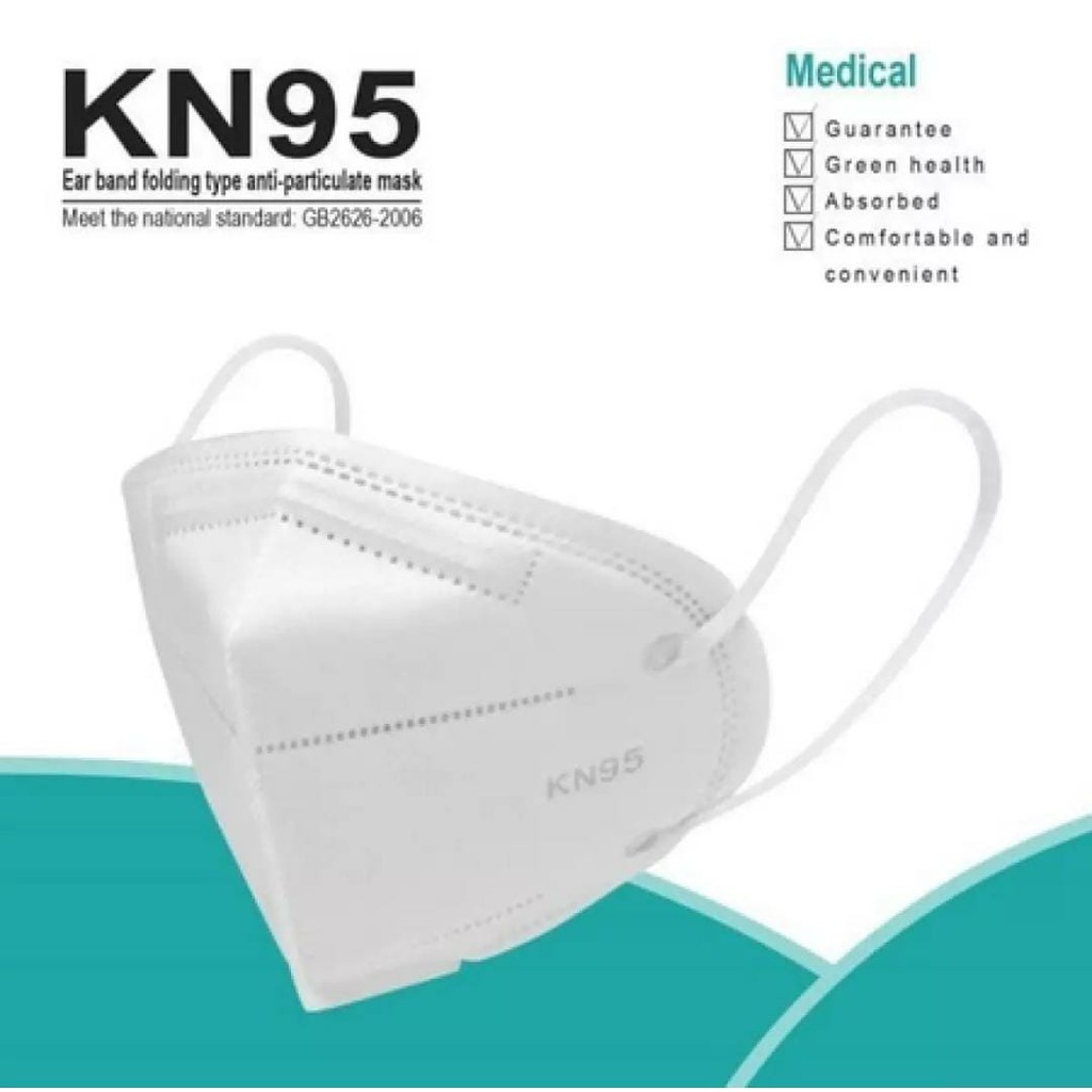 Masker Kesehatan KN95/KN 95 Original 5 Ply Protective Mask Masket Pelindung Wajah