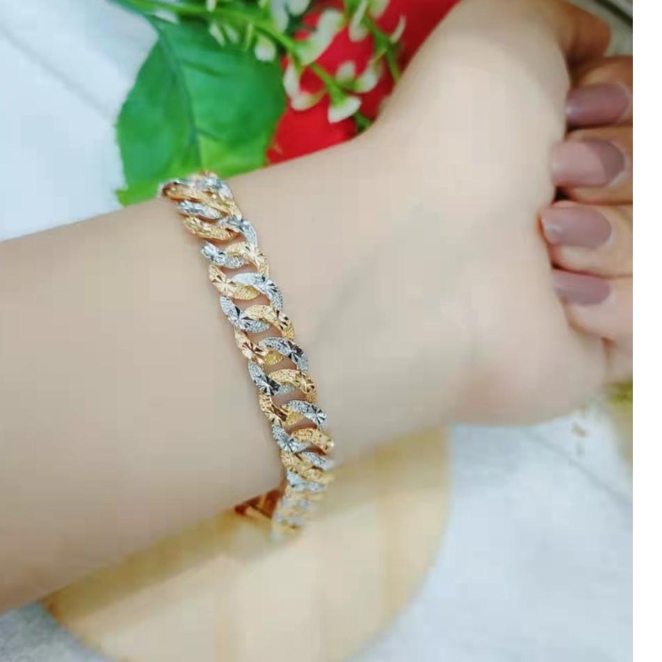 Paket Pilihan Gelang Sisik Naga Kombinasi Perhiasan Wanita Jewellery (lebar 8mm)