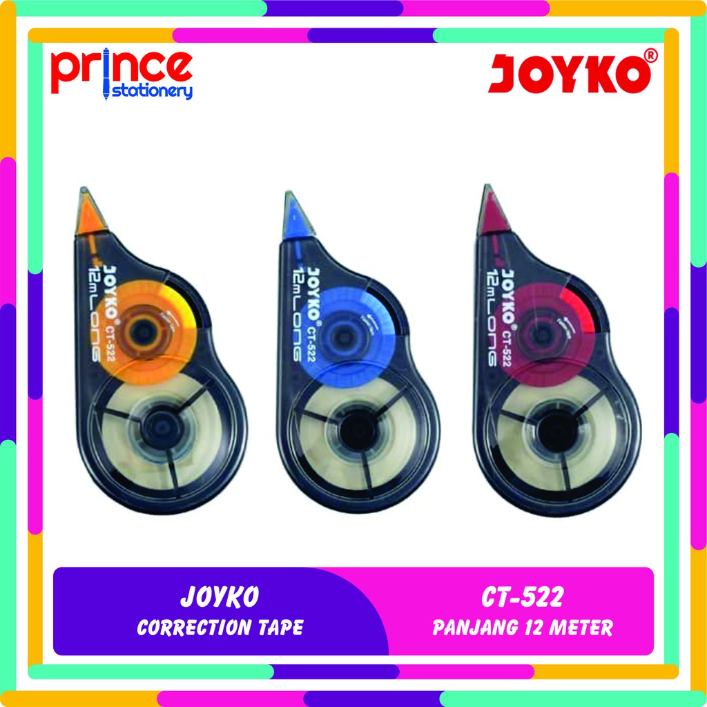 

JOYKO CORRECTION TAPE CT-522 / PITA KOREKSI JOYKO