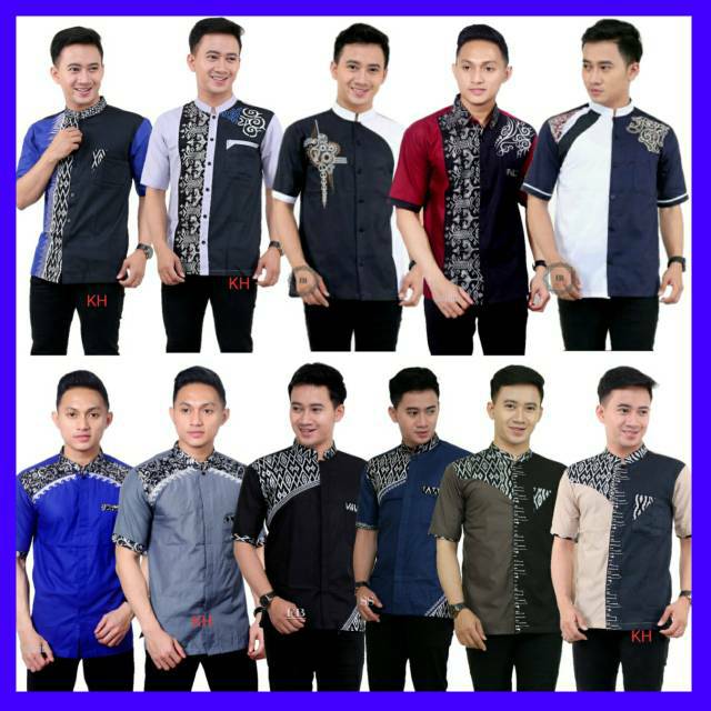 Best Seller ⭐⭐⭐⭐⭐ Koko Muslim Kombinasi Bordir Termurah ZDLOGVHJRZYRY