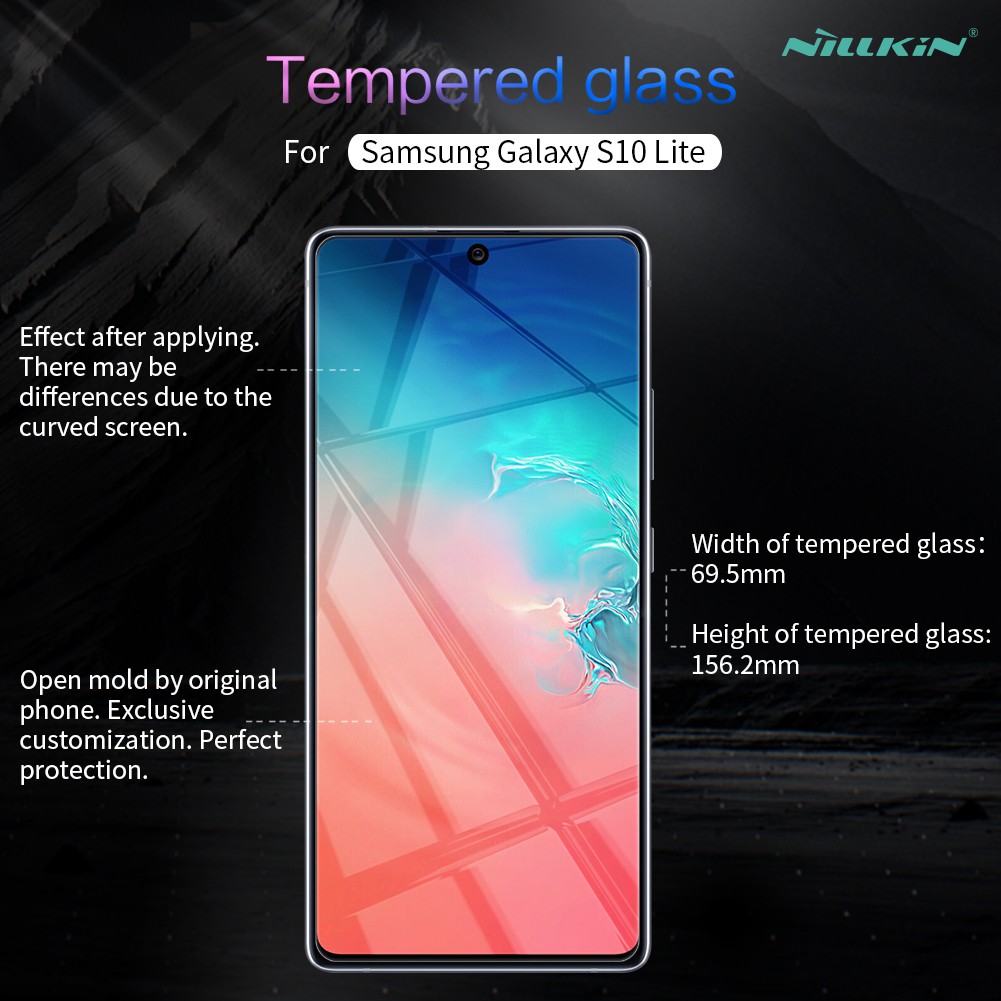 Tempered Glass SAMSUNG Galaxy S10 Lite NILLKIN AMAZING H+ Pro Kaca