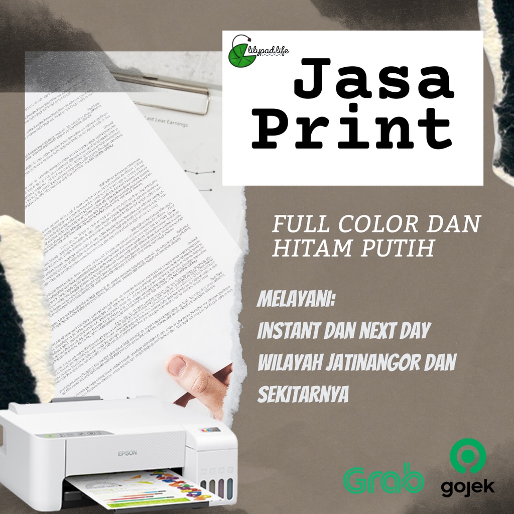 

JASA PRINT MURAH Kertas HVS per Lembar Ukuran A5 A4 B5 F4 Warna (Full Color) atau Hitam Putih Bisa Instant/Next Day Wilayah Jatinangor dan Sekitarnya