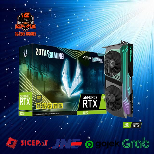 ZOTAC GAMING Geforce RTX 3070 AMP Holo 8GB DDR6X 256 BIT MATULLL