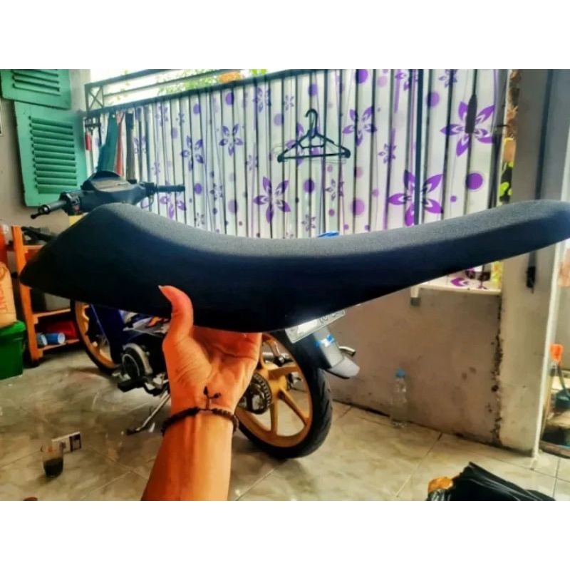 JOK FIZ R VEGA LAMA MODIF ROADRACE ANTI SELIP BAHAN KULIT AMPLAS POLOS