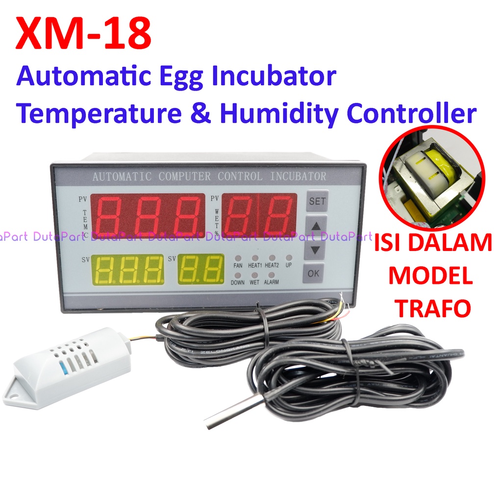 XM-18 Automatic Egg Incubator Temperature &amp; Humidity Controller 220VAC