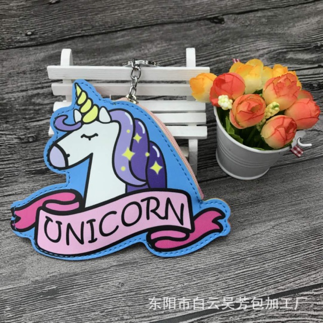 GBI Dompet Mini Koin Unicorn Unik angpao amplop THR / Dompet Koin Gantungan Serbaguna