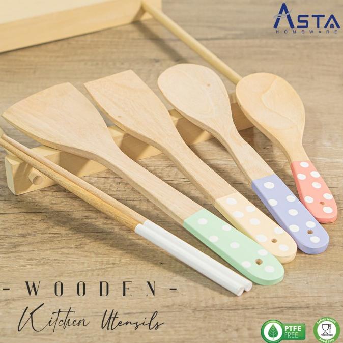 PERALATAN MASAK SPATULA KAYU - WOODEN SPATULA PERALATAN DAPUR