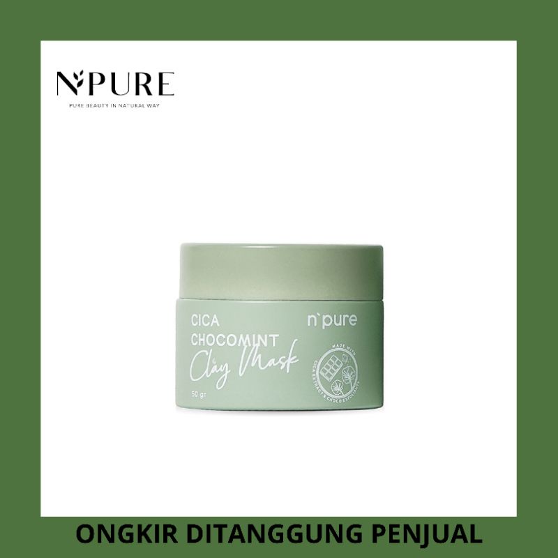 CLAY MASK NPURE/CLAY MASK CENTELLA ASIATICA CHOCOMINT/NPURE