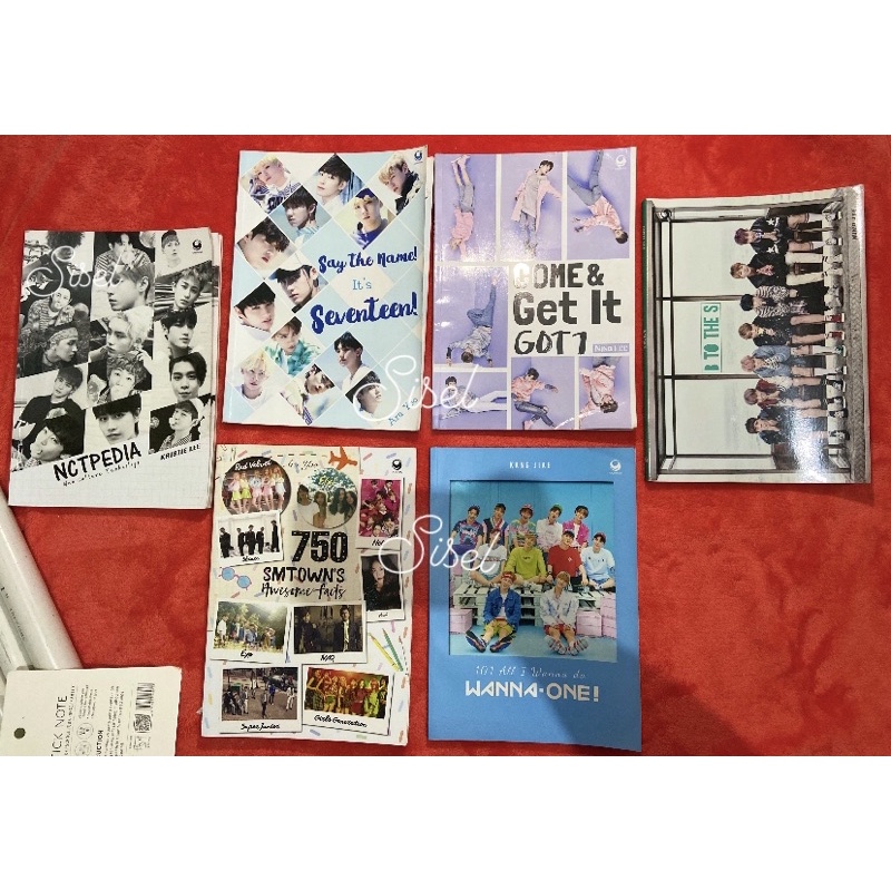 MAJALAH KPOP BTS NCT GOT SEVEN