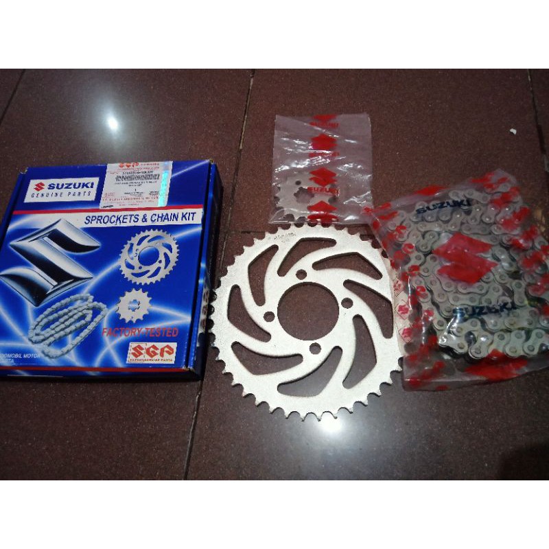 gear set Suzuki Satria Fu lama dibawah 2012 / GEAR SET SUZUKI SATRIA FU Dibawah 2013