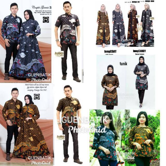 Couple Gamis Mega mendung best seller