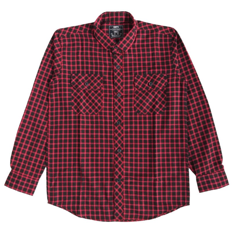 Unpossed Kemeja Flanel Red 312