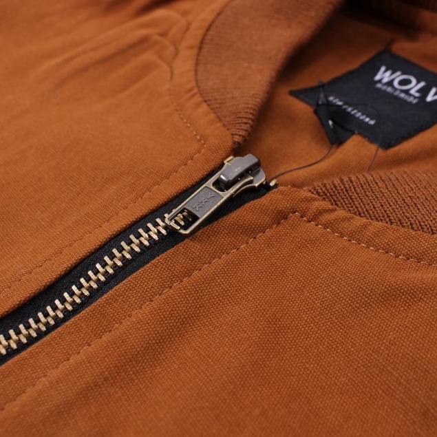 BOMBER JACKET CANVAS ORIGINAL WOLV