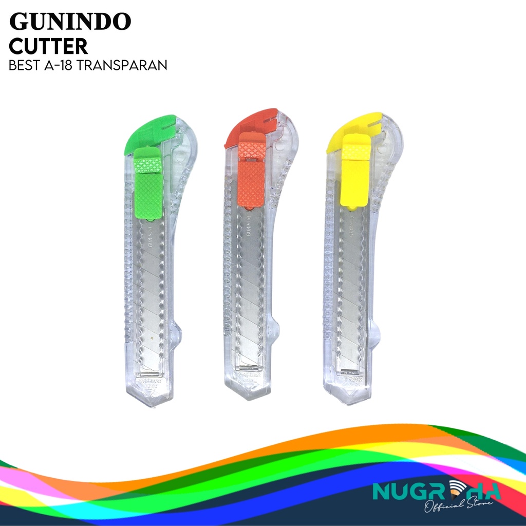 

CUTTER BESAR GUNINDO BEST A-18 TRANSPARAN