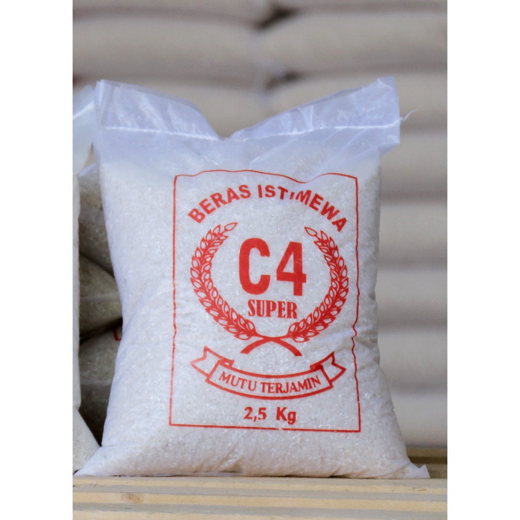 BERAS C4 super / Beras C4 2, 5 kg