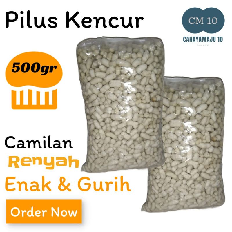 

Pilus Kencur cikur - Pilus tik tak - enak renyah dan gurih nikmat- Kemasan 500gr