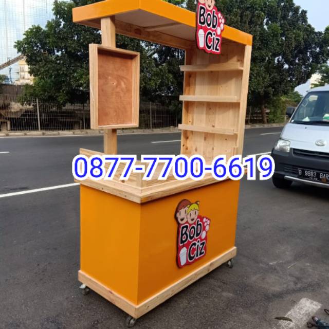 Jual Booth Boba / booth minuman / gerobak Thai tea / xiboba | Shopee