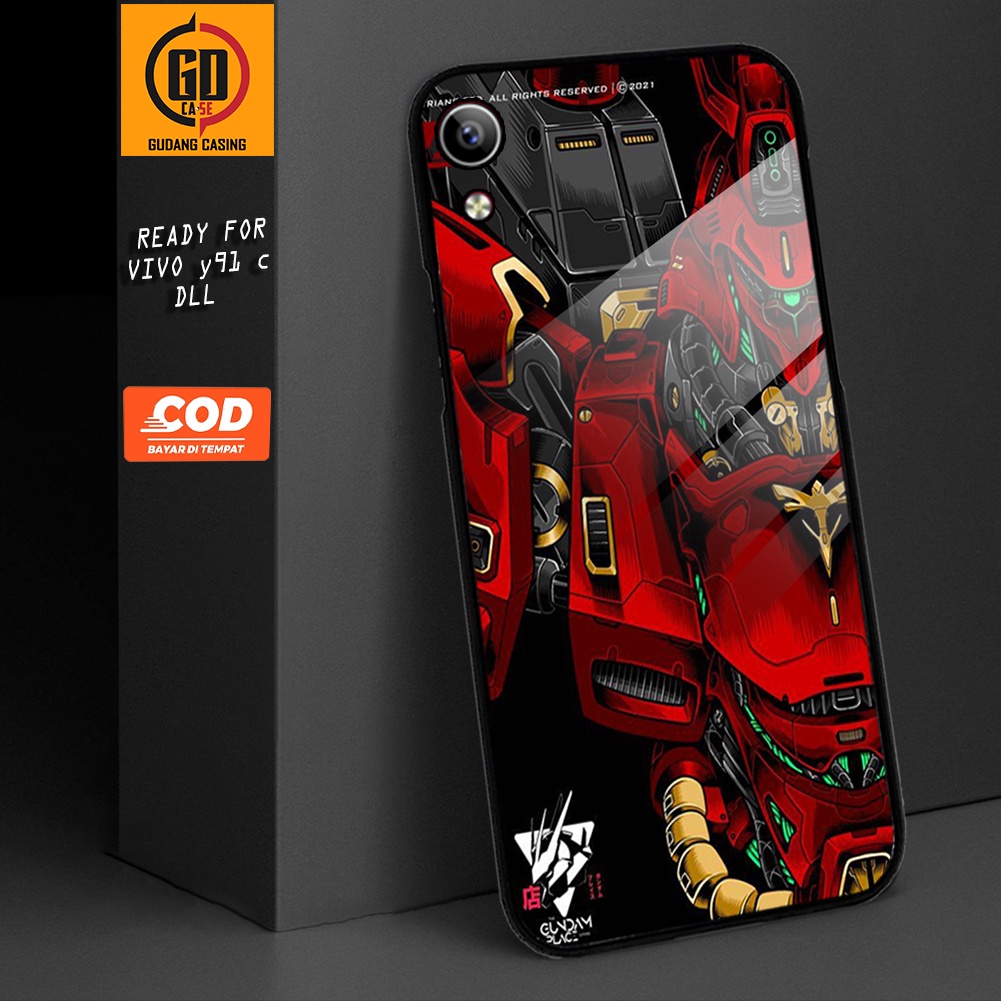 Case  Vivo Y91C Case Hp  Vivo Y91C SE Premium Glossy Gudang Casing [ROBOT] Casing Hp Aesthetic Kesin