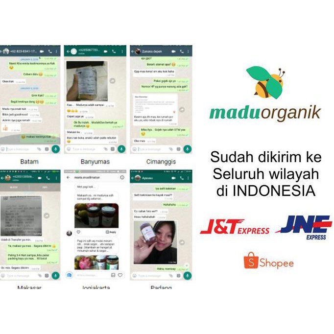 

9H476R- Madu Asli Murni 100% - Madu Organik - 0.4Kg Dyu5Ge4-