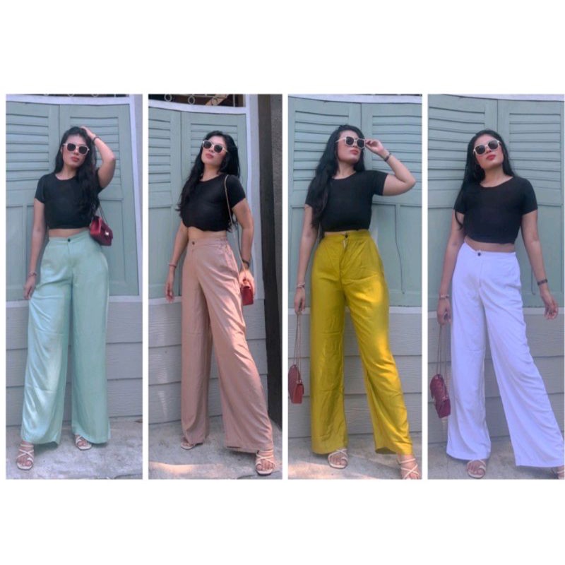 celana kulot Kancing HW premium Rayon