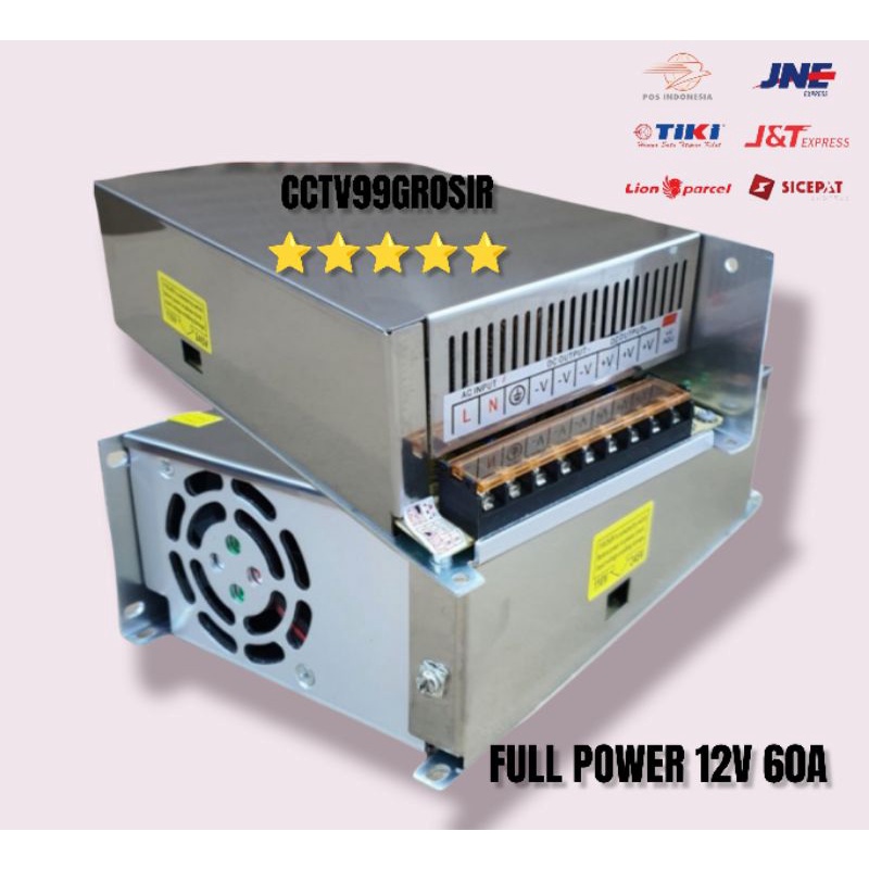Power Supply Switching 12V 60A