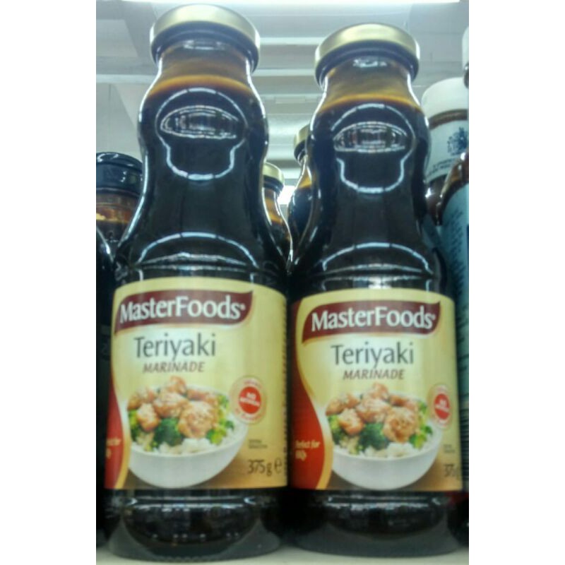 

MASTERFOODS TERIYAKI MARINADE BTL 375 GRAM